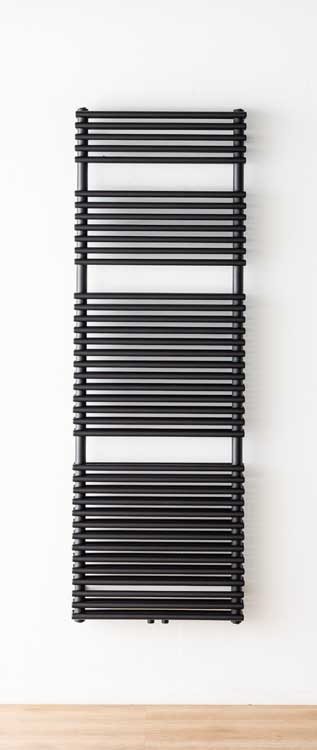 Radiateur sèche-serviette Doby double noir 180 x 60 cm 1810 Watt