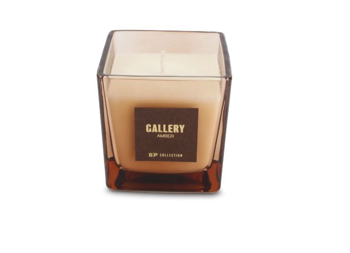 Bougie parfumée Gallery Ambre 220 gr