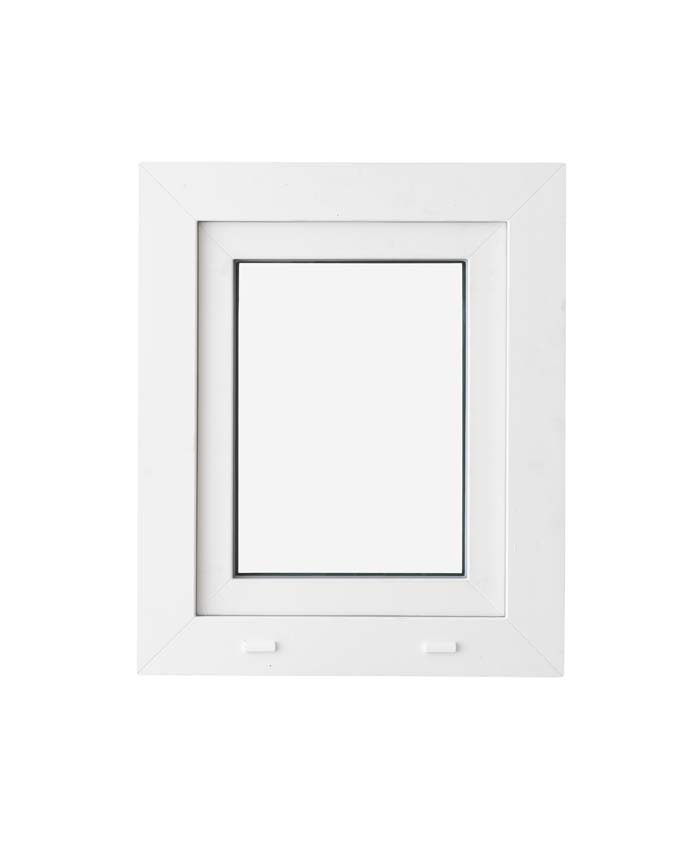 1-VAN Châssis oscillo-battant pvc Elegant Inf. blanc/bl B500xH600 mm D