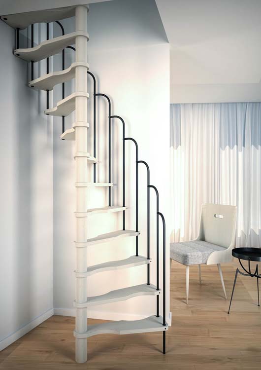 Escalier gain de place sapin Haltern 120cm