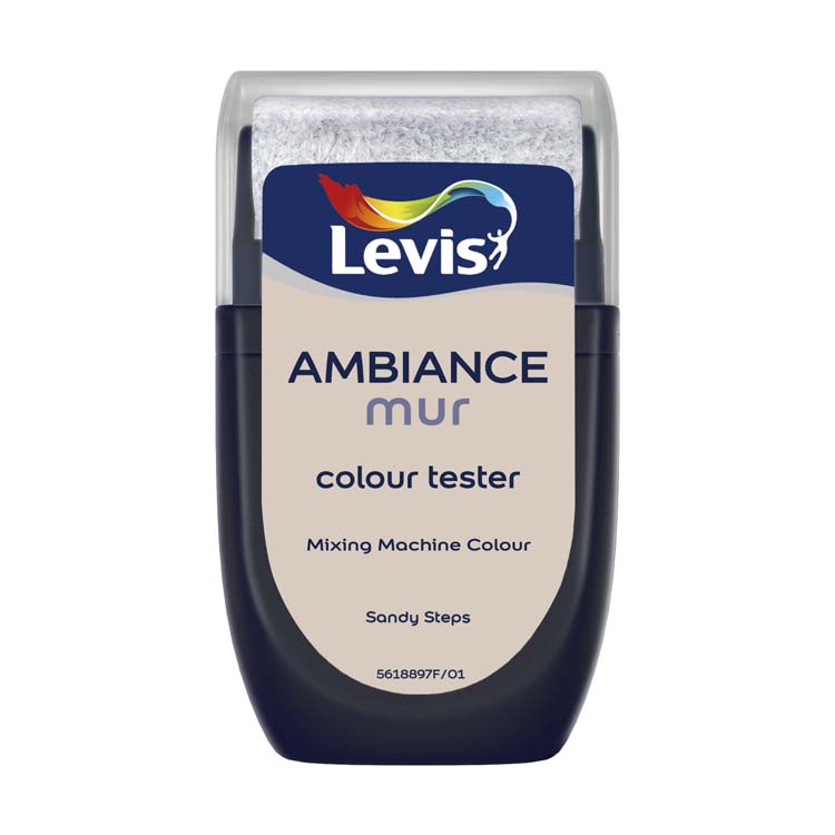 Levis ambiance testeur mur mat 30ml Sandy Steps