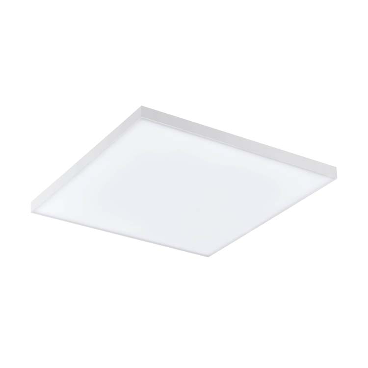 Plafonnier LED vierkant staal/aluminium 300x300mm wit 1750LM incl.