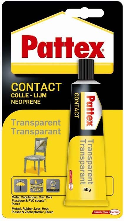 Pattex contactlijm 50g transparant