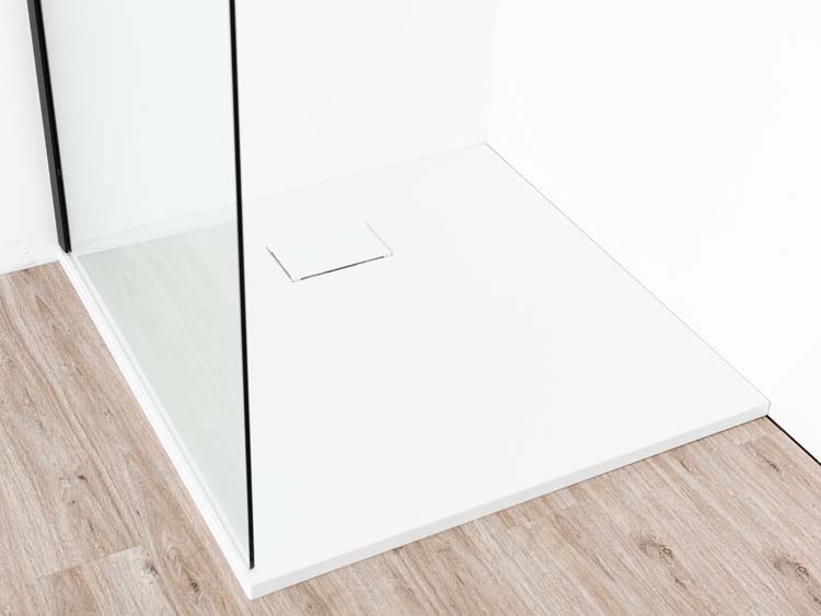 Receveur de douche Moby 90 x 90 cm blanc mat