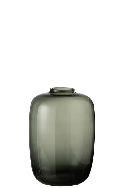 Vase Cleo verre gris petit 35 cm