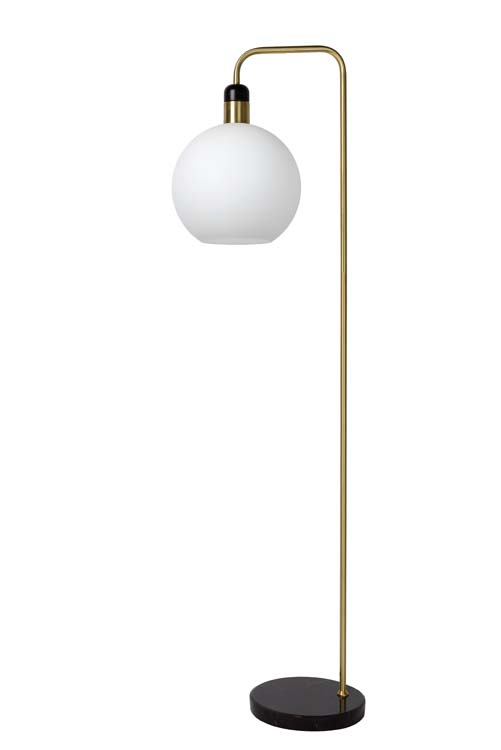 Lucide JULIUS - Lampadaire - 1xE27 - Opalin