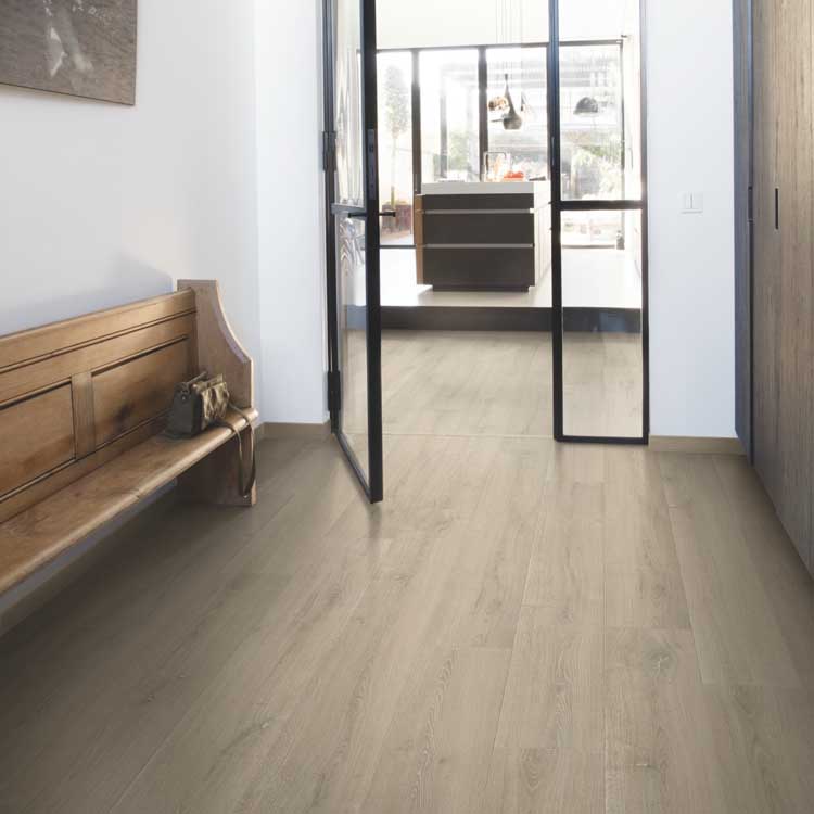 Staal Quick-step Capture Geborstelde beige eik