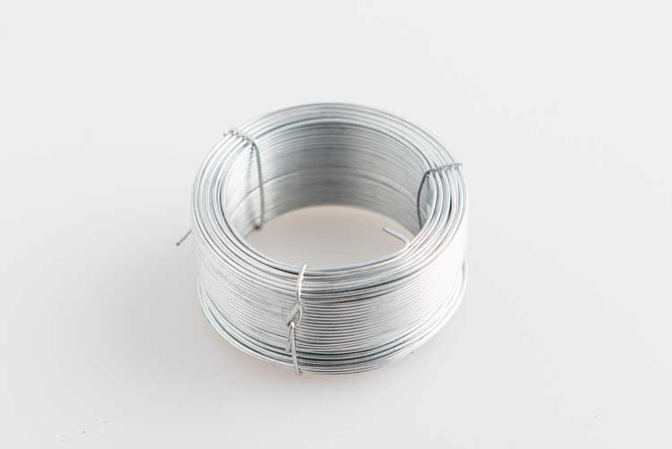 Fil de fer 50m x 1.2mm argent