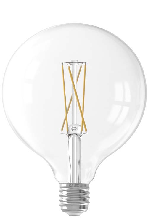 Lampe LED filament boule clair E27 6W 500 lumen