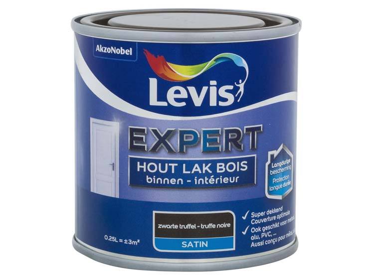 Levis Expert laque intérieur satin 0,25l truffe noire