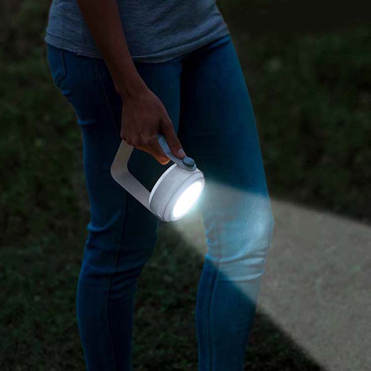 Opvouwbare witte handlamp led 3-in-1