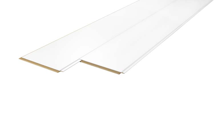 Plafondpaneel Decohouse uni white MDF 8x190x1290mm