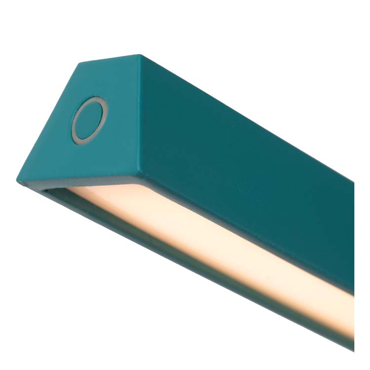 Lucide LAVALE - Leeslamp - LED Dimb. - 1x3W 2700K - Turkoois