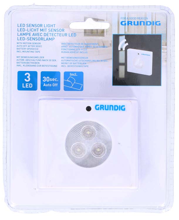 Wandlamp led solar Grundig 21x12x7.5 cm