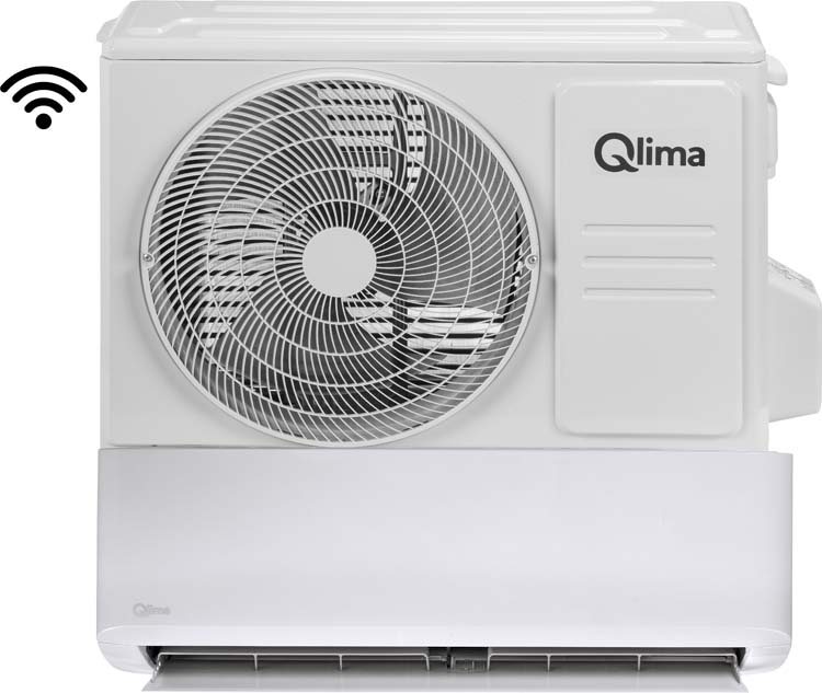 Airco split Qlima 9.000BTU voor ruimtes 85m³