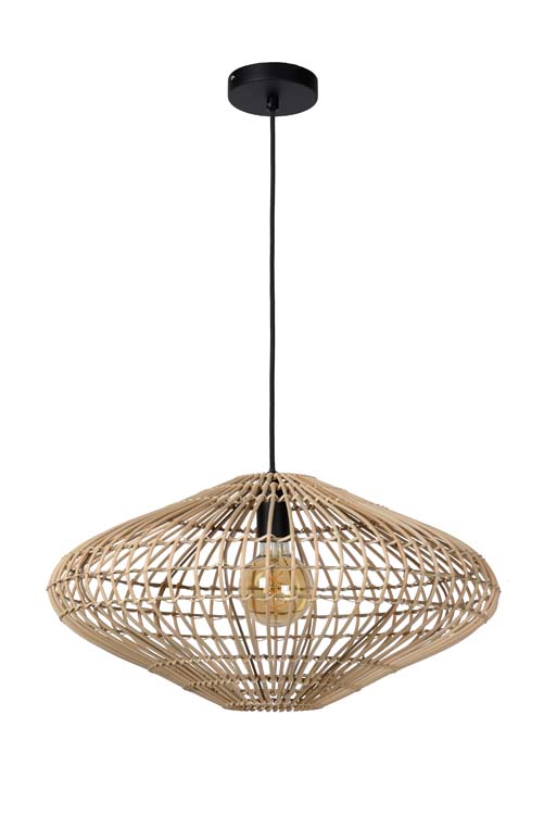 Lucide MAGALI - Hanglamp - Ø 56 cm - 1xE27 - Naturel