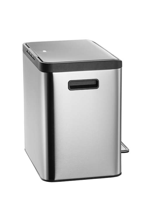 Poubelle Elien 15L+15L inox