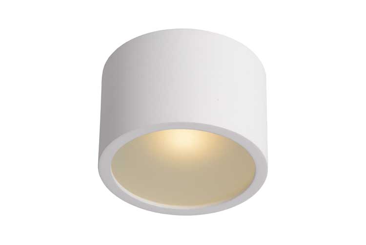 Lucide LILY - Spot plafond Salle de bains - Ø 8 cm - G9 - IP54 - Blanc