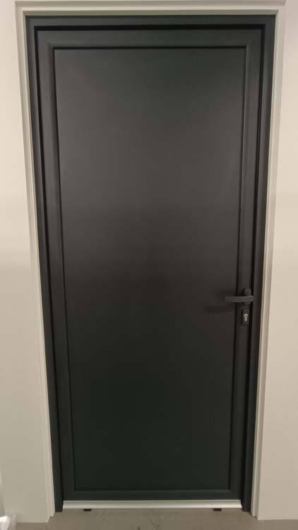 Porte extérieure alu Faro anthracite G sur mesure