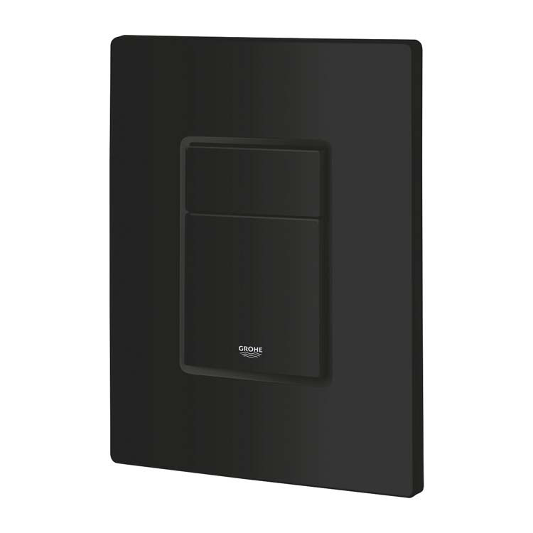 Plaque de commande Grohe Even noir mat