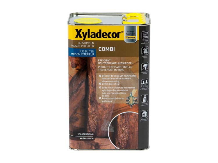 Xyladecor Combi traitement du bois 2,5l incolore