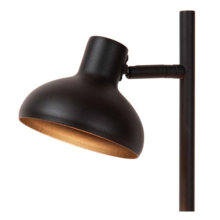 Lucide SENSAS - Lampe de table - Ø 18 cm - 1xES111 - Noir