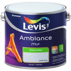 Levis Ambiance peinture murale extra mat 2,5l soda - Peinture murale & de plafond