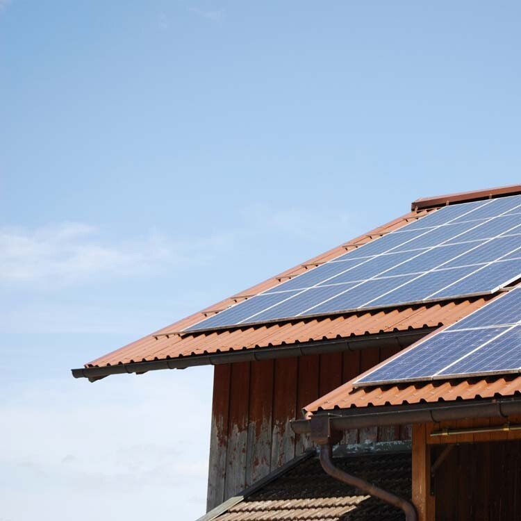 Zonnepanelen op dak woning